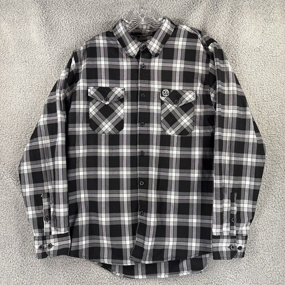 Dixxon Pennywise Full Circle Flannel Shirt Long Sleeve Men's Extra Large XL